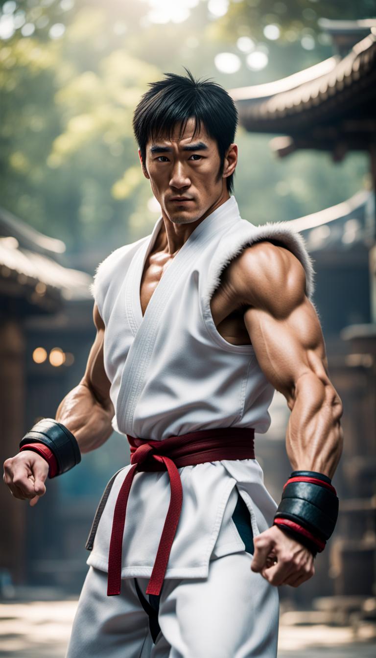 Mike Moh as Ryu Street Fighter